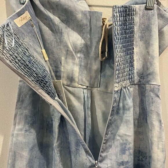 Petersyn Bruna Grotto strapless wideleg jumpsuit Size XS,NWT - Picture 12 of 16